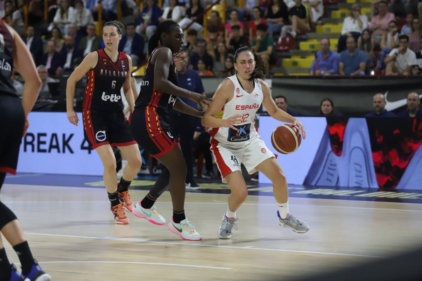 El España - Bélgica disputado este domingo en Córdoba, en imágenes