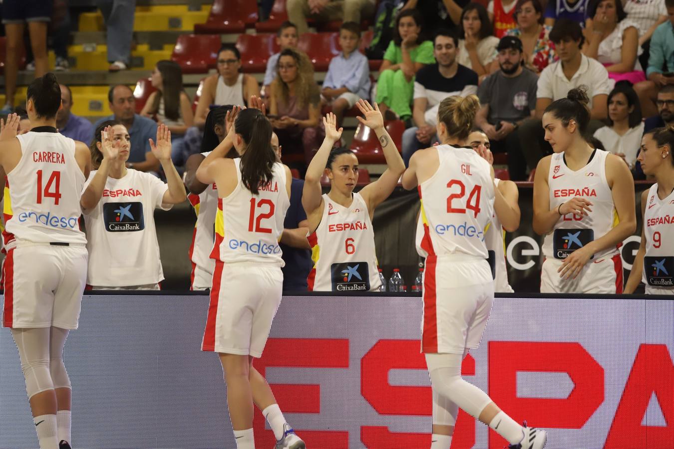 El España - Bélgica disputado este domingo en Córdoba, en imágenes