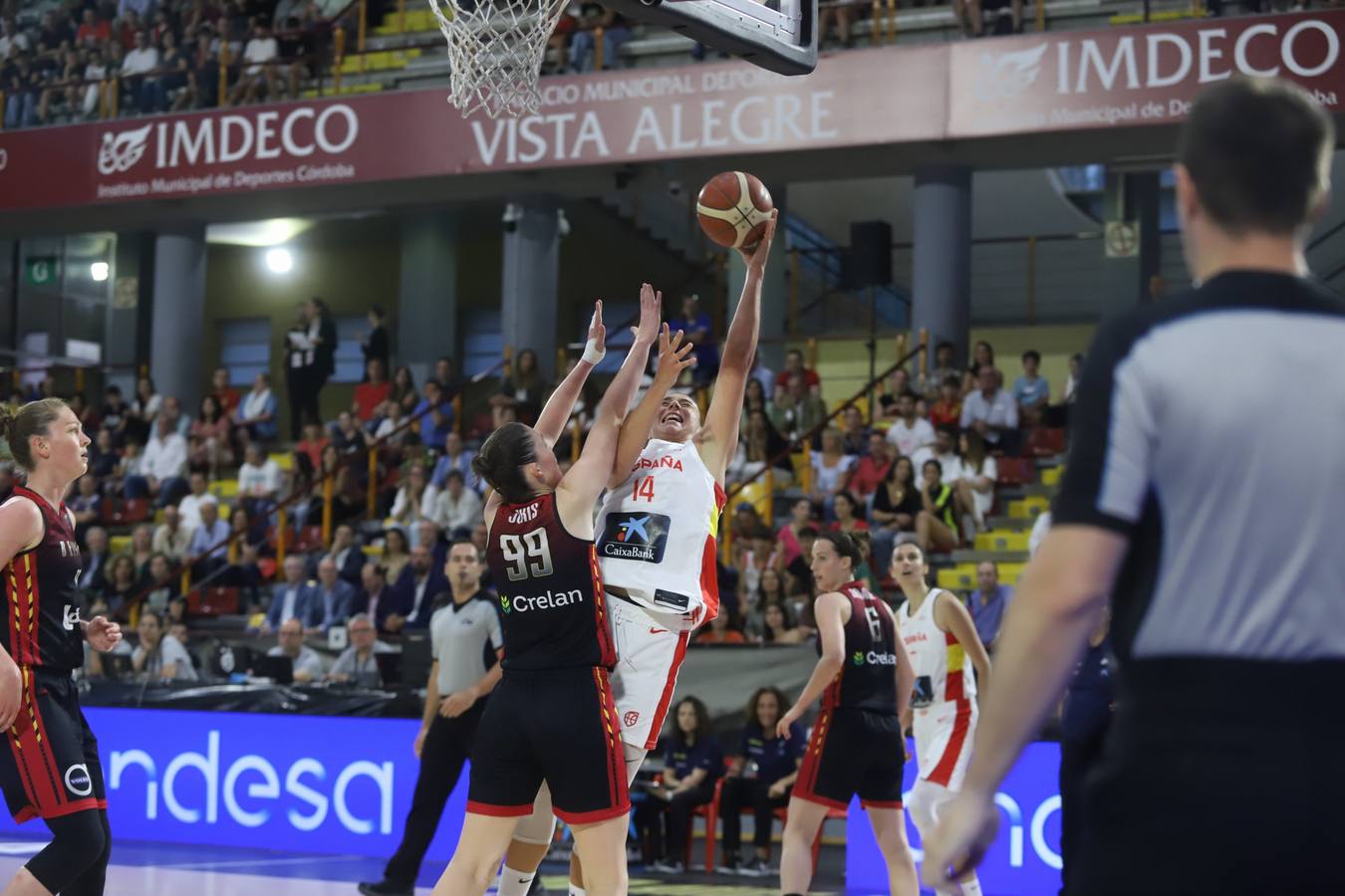 El España - Bélgica disputado este domingo en Córdoba, en imágenes