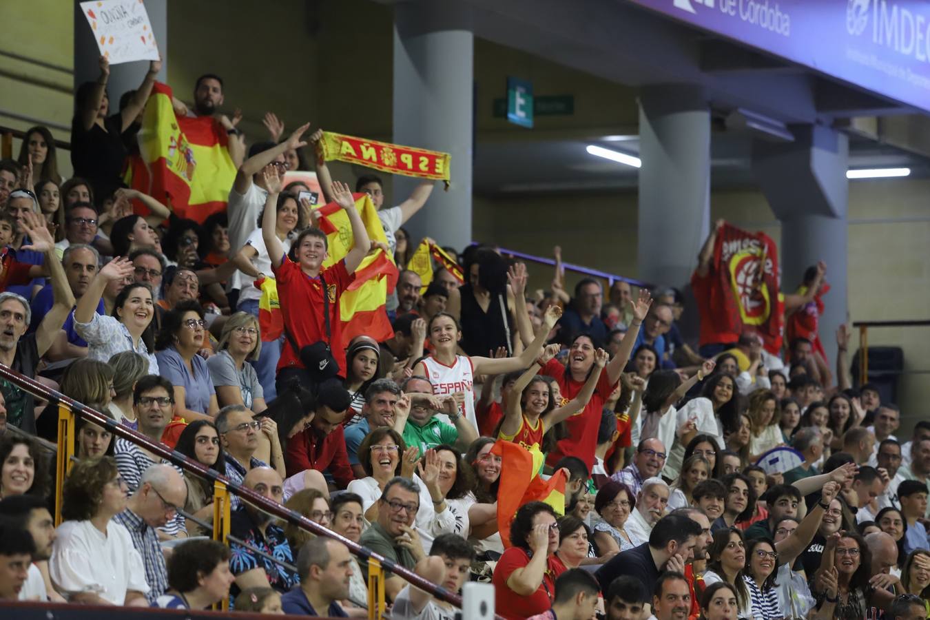 El España - Bélgica disputado este domingo en Córdoba, en imágenes