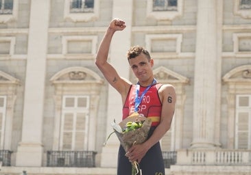 David Castro, de La Roda, campeón de Europa de triatlón