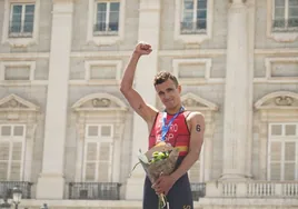 David Castro, de La Roda, campeón de Europa de triatlón