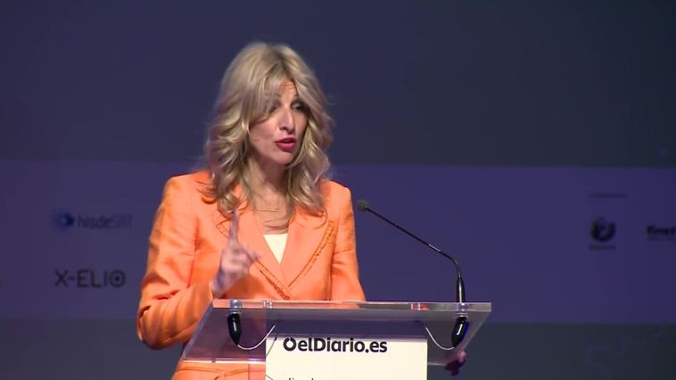 Díaz: "España no se reduce a una foto entre Sánchez y Feijóo"