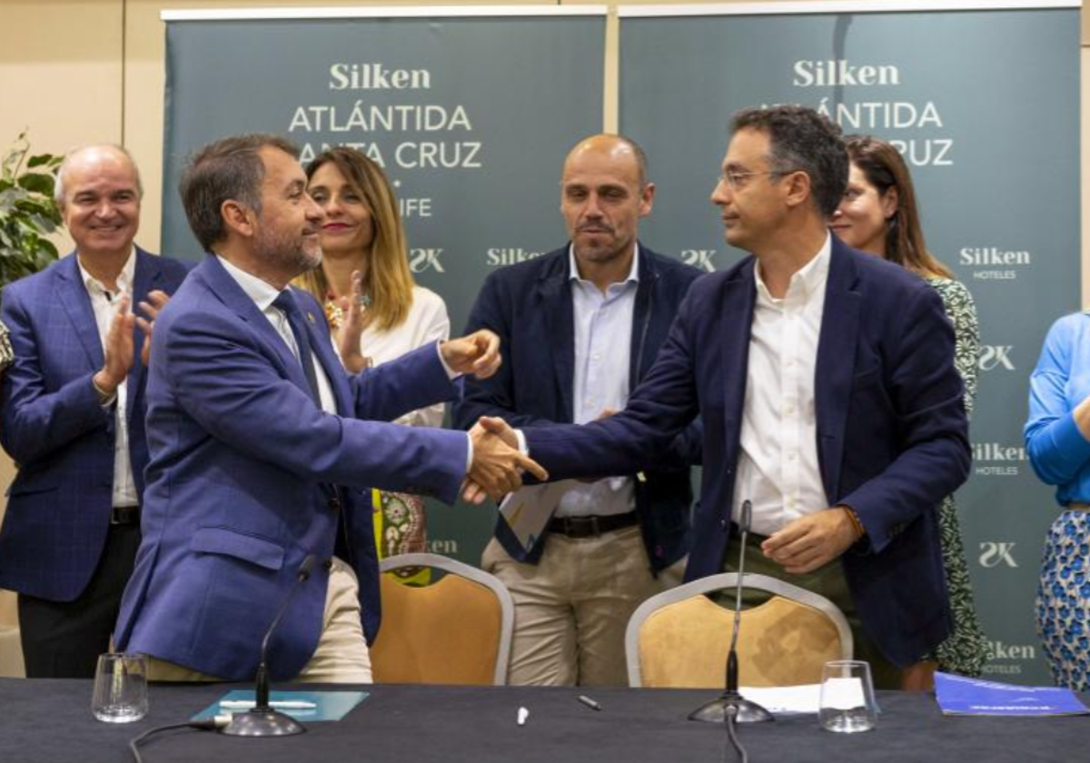 Los líderes de Coalciónn Canaria y Partido Popular revalidan el pacto suscrito en 2020