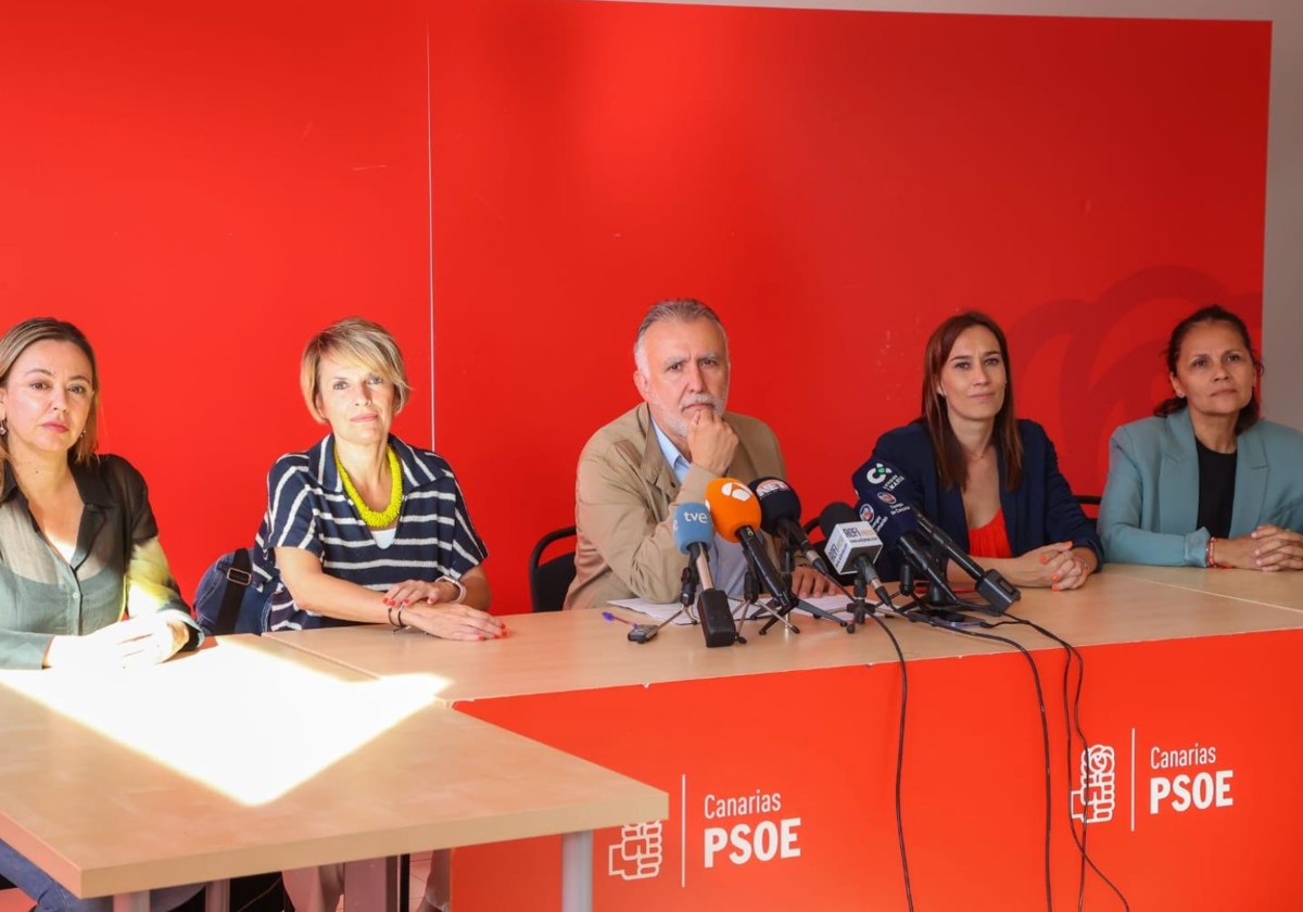 Reunión del PSOE en Canarias