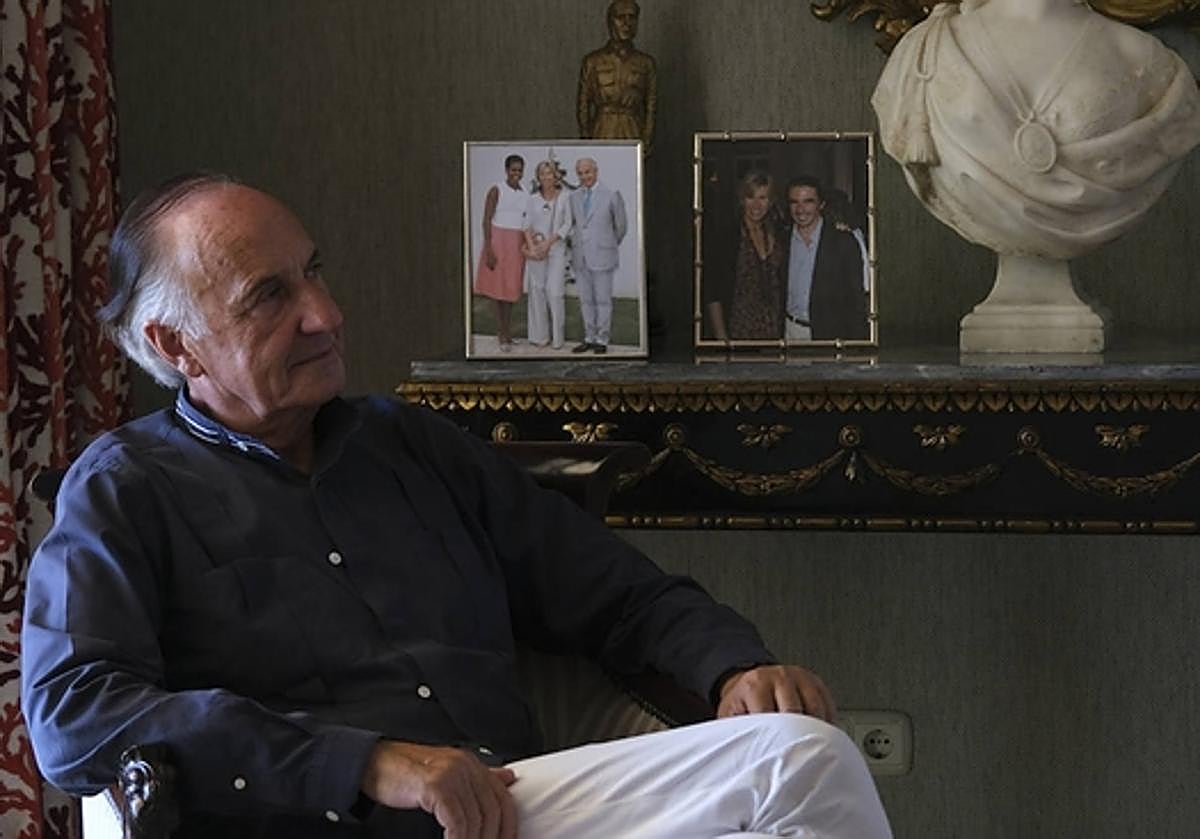 Ricardo Arranz en su despacho en Marbella