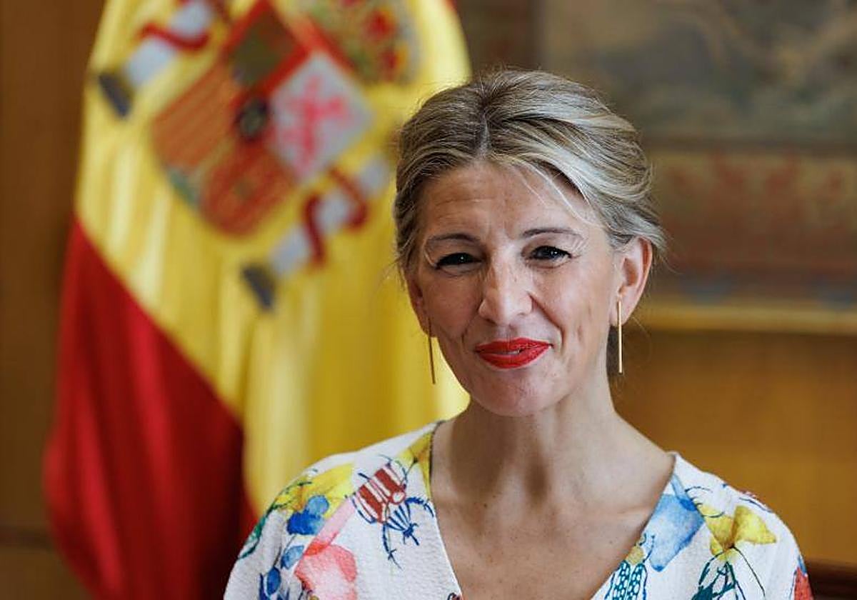La vicepresidenta segunda del Gobierno y líder de Sumar, Yolanda Díaz