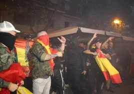 Juzgan a cuatro ultras por la paliza con palos a un independentista  en las protestas postsentencia