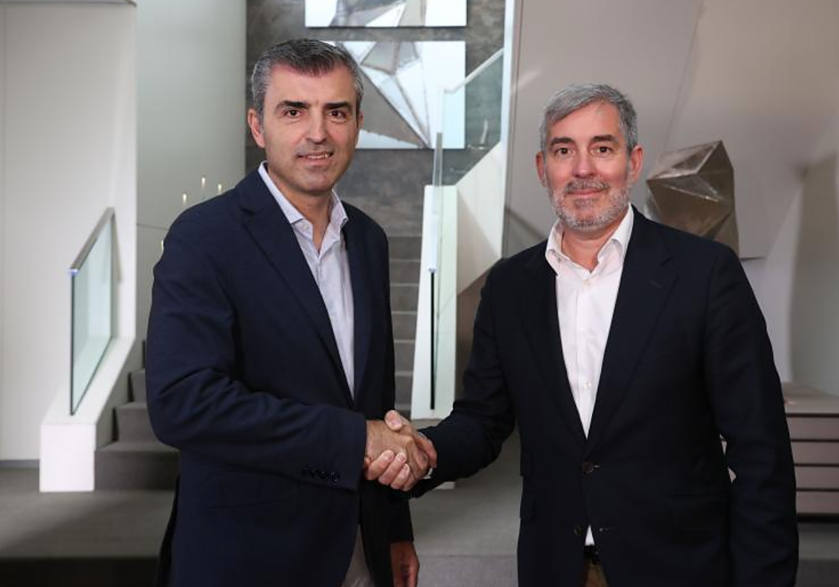 Manuel Domínguez (PP) Y Fernando Clavijo (CC)