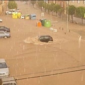 La borrasca Óscar inunda calles y accesos en Consuegra y Seseña