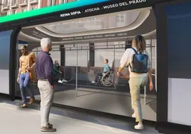 'Horizonte', el autobús de la EMT de la próxima década, contará con una única gran puerta y materiales sostenibles