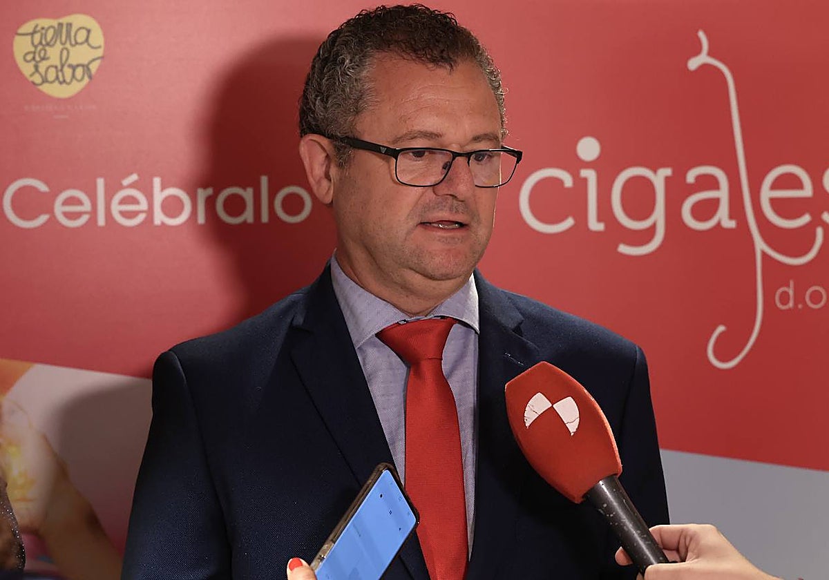 El consejero de Agricultura, Ganadería y Desarrollo Rural, Gerardo Dueñas, en una reciente imagen de archivo