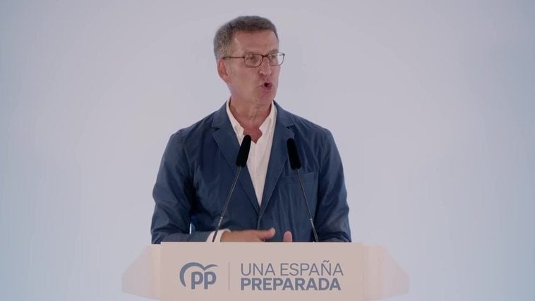 Feijóo critica que Sánchez esté centrado en "repartir puestos en listas"