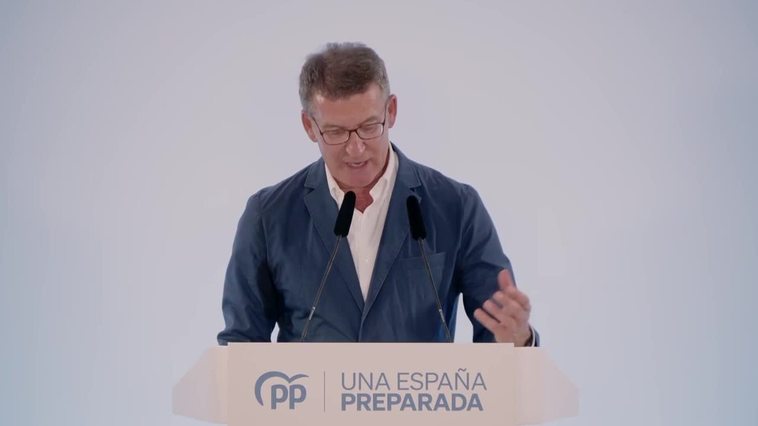 Feijóo: "Sánchez ha perdido las elecciones por sus errores y espectáculos"