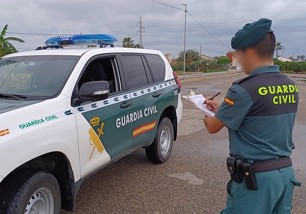 Imagen de archivo de un agente de la Guardia Civil.