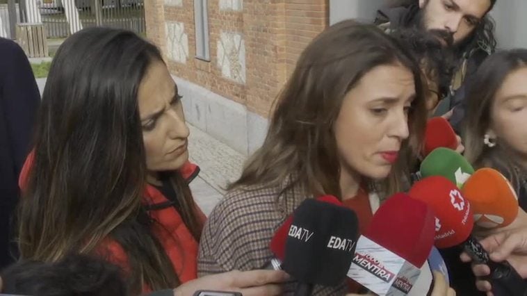 Irene Montero dice que la decisión del Supremo sobre la 'ley del solo sí es sí' "es una mala noticia"