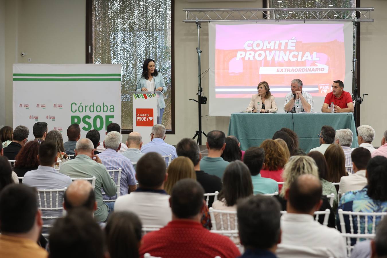 Fotos: El ambiente en el PSOE de Córdoba para aprobar las listas al 23J