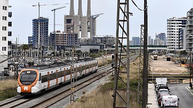 Espacio donde varios menores violaron a una niña de 13 años el pasado sábado en Badalona