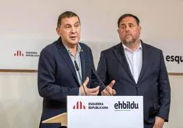 ERC y Bildu firman una coalición para presentarse juntos a las elecciones al Senado