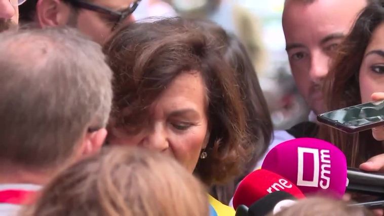 Carmen Calvo considera quejas de algunas federaciones "normales" y asegura "unas listas para ganar"