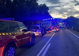 Mueren tres menores y una mujer al chocar con el vehículo de una guardia civil al volver de las fiestas de Collado Villalba (Madrid)