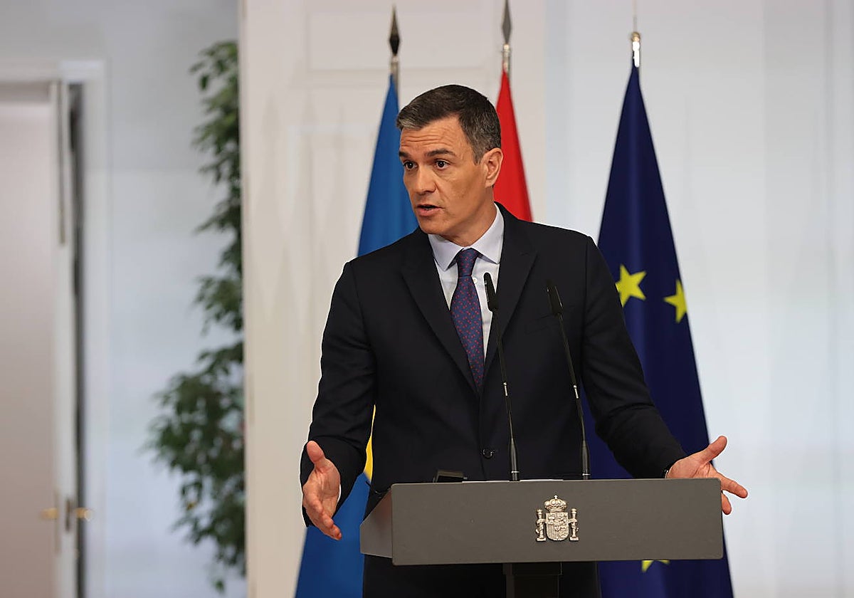 El presidente del Gobierno y del PSOE, Pedro Sánchez