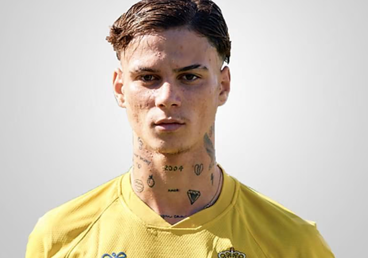 El jugador canterano Joel Domínguez