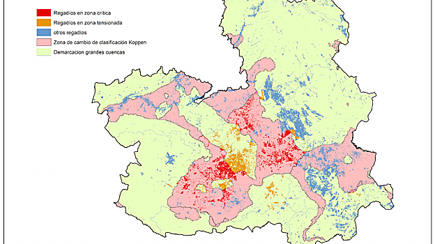 Castilla-La Mancha es la región con mayor porcentaje de regadíos, según un informe de Greepeace