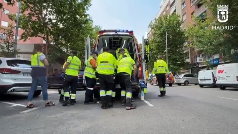 Un hombre, salvado de un atragantamiento por sus vecinos