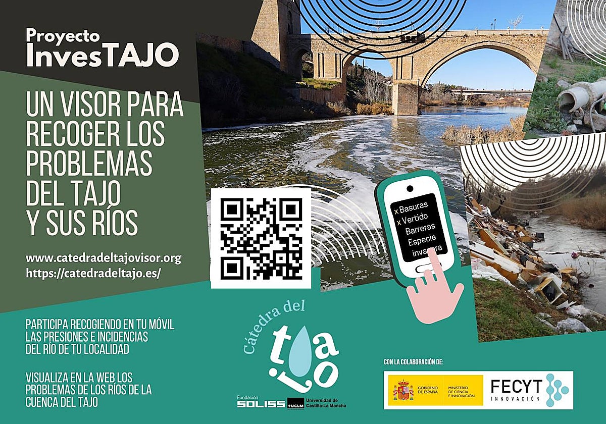 De los 26 vertidos al Tajo que registra Toledo, solo 10 están autorizados