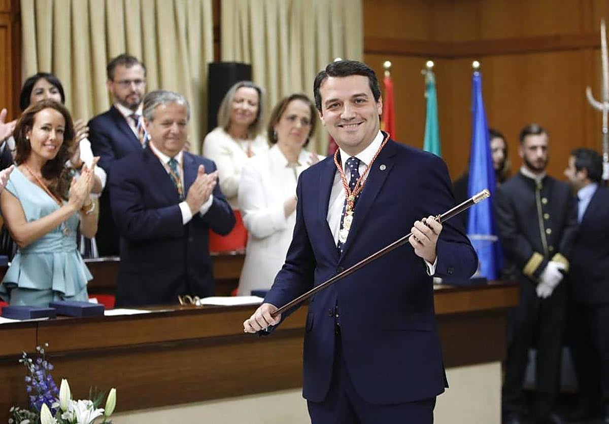 Investidura como alcalde de Córdoba de Bellido tras las elecciones de 2019