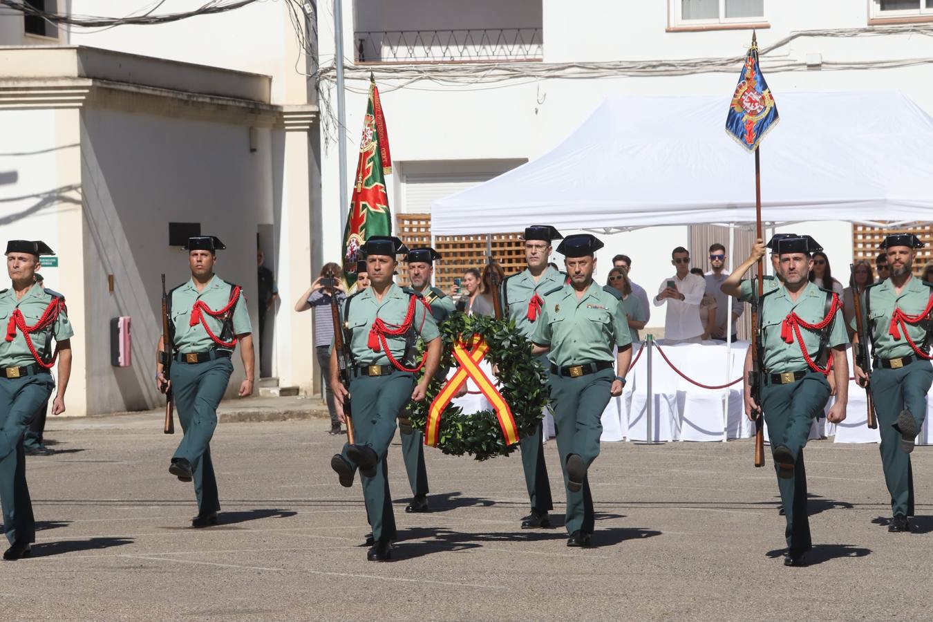 Fotos: Toma de posesión del coronel Ramón Clemente como jefe de la Guardia Civil en Córdoba