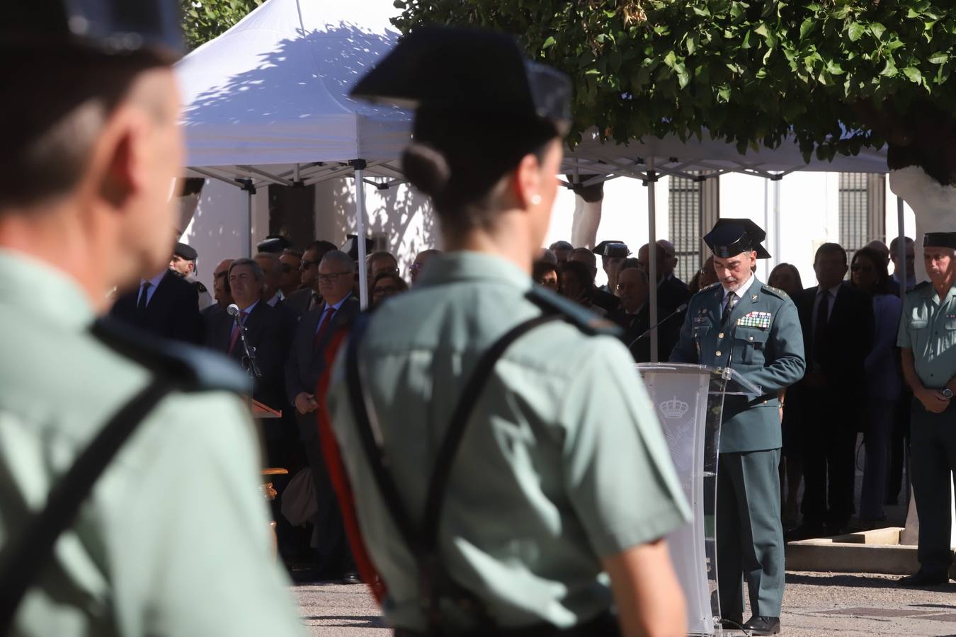 Fotos: Toma de posesión del coronel Ramón Clemente como jefe de la Guardia Civil en Córdoba