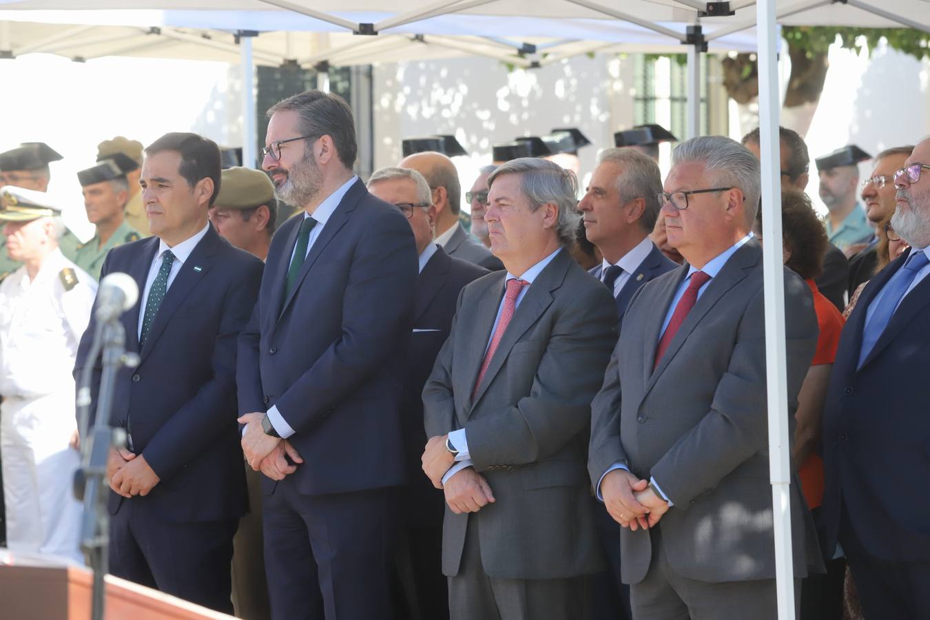 Fotos: Toma de posesión del coronel Ramón Clemente como jefe de la Guardia Civil en Córdoba