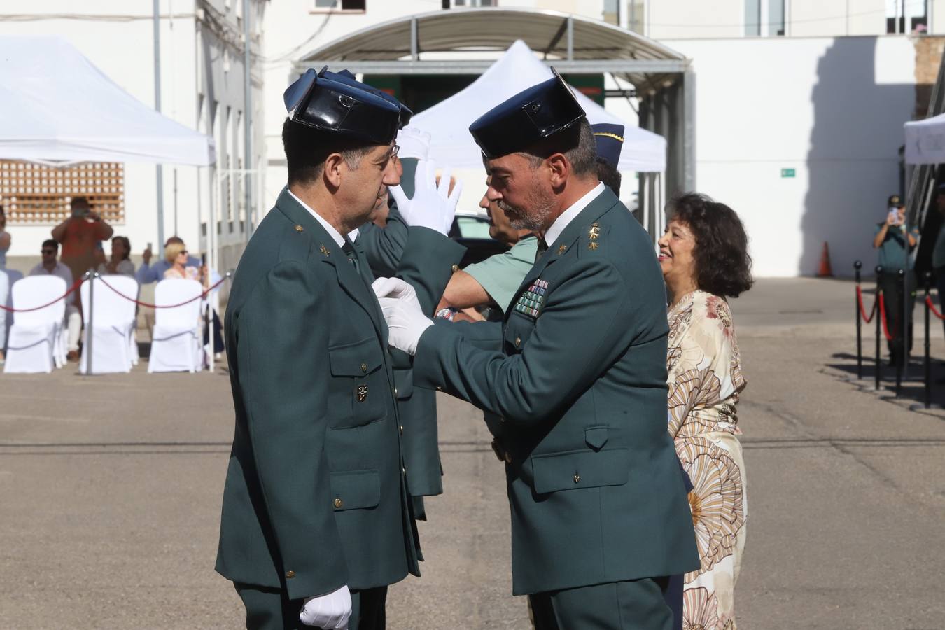 Fotos: Toma de posesión del coronel Ramón Clemente como jefe de la Guardia Civil en Córdoba