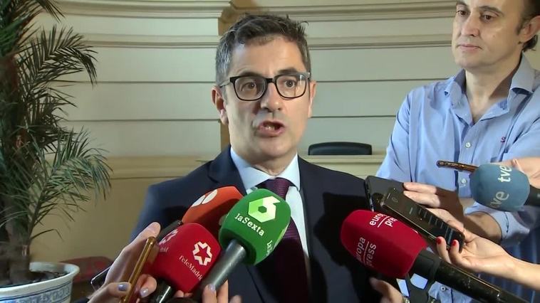Bolaños cree que Feijóo ha perdido la credibilidad tras el pacto en la Comunidad Valenciana