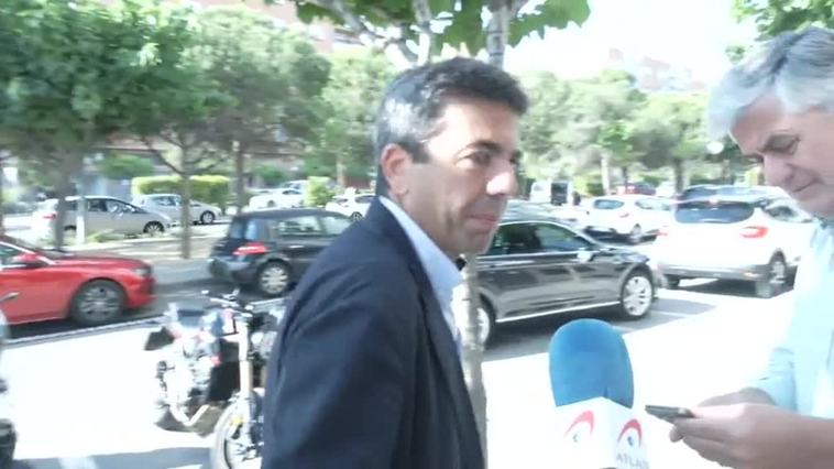 Carlos Mazón: "No es comparable el caso de la Comunidad Valenciana con el de Murcia, son distintos"