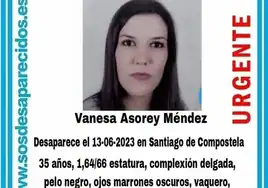 Localizan a la mujer de 35 años desaparecida desde el martes en Santiago