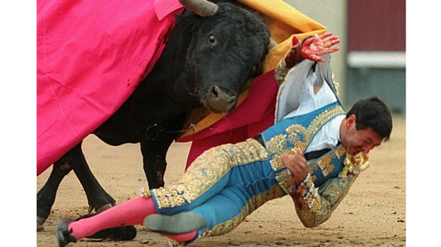 Imagen de Vicente Barrera tomada durante su etapa de matador de toros en activo