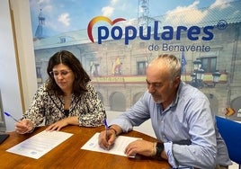 PP y Vox sellan un pacto de gobierno que hará a la popular Beatriz Asensio alcaldesa de Benavente