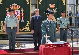 Toma posesión María Jesús Pascual como nueva jefa de la Comandancia de la Guardia Civil de Cuenca