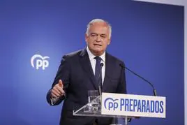 El PP pide al Gobierno trasladar a Bruselas los actos de la presidencia europea que coincidan con el periodo electoral