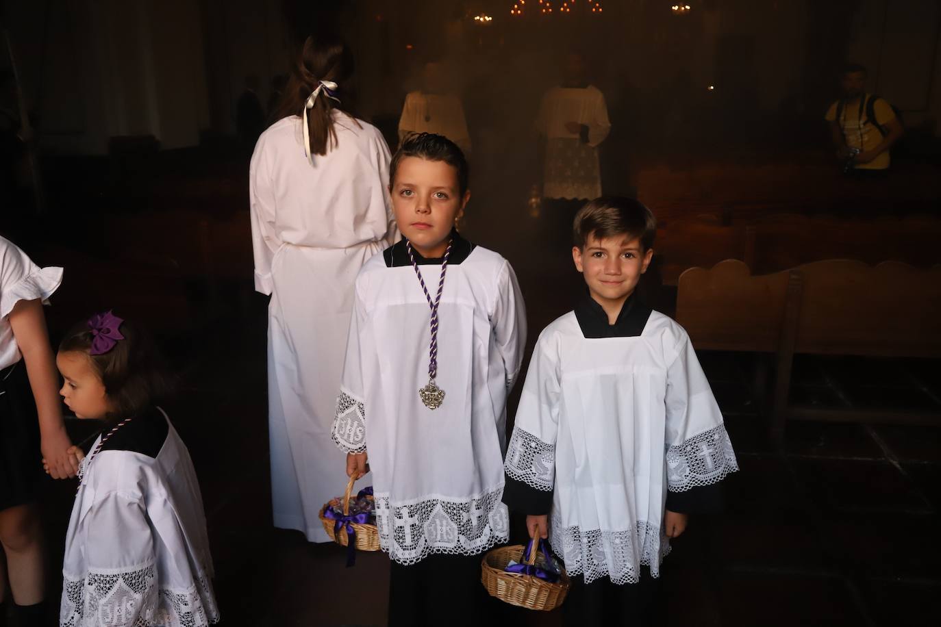 La procesión de la Virgen de la Quinta Angustia en Córdoba, en imágenes