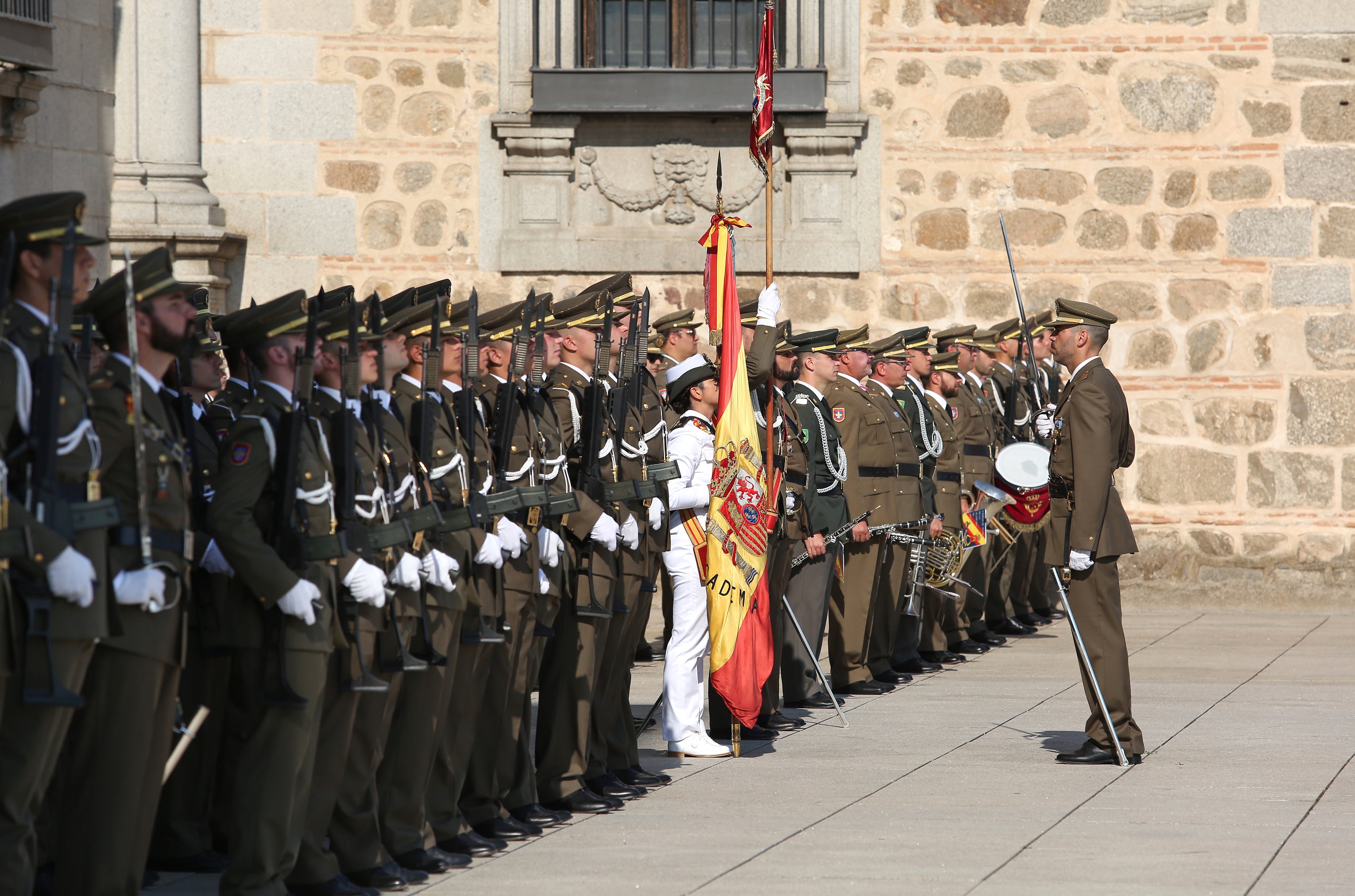 Solemne Jura de Bandera civil en el Alcázar de Toledo