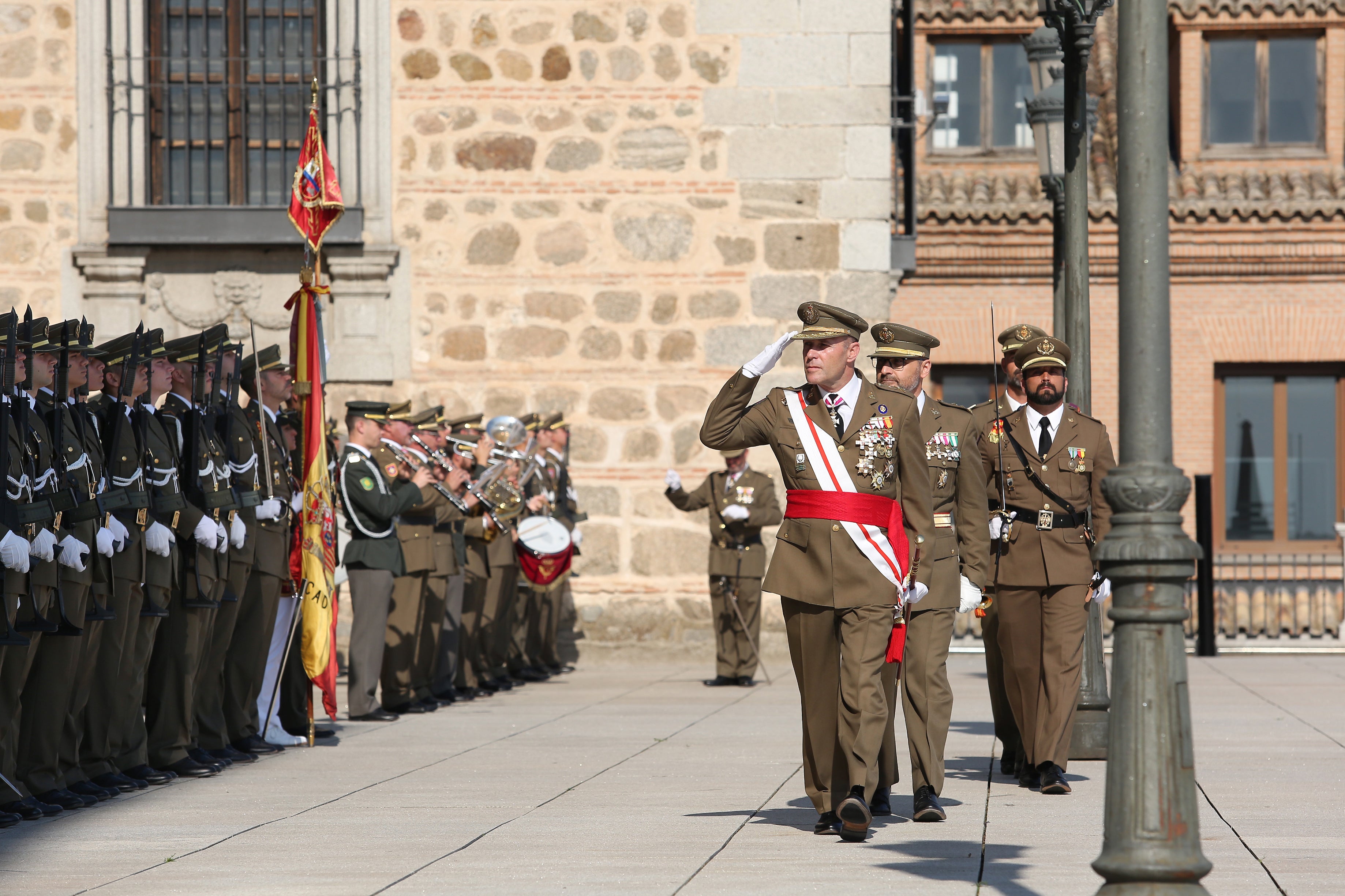 Solemne Jura de Bandera civil en el Alcázar de Toledo