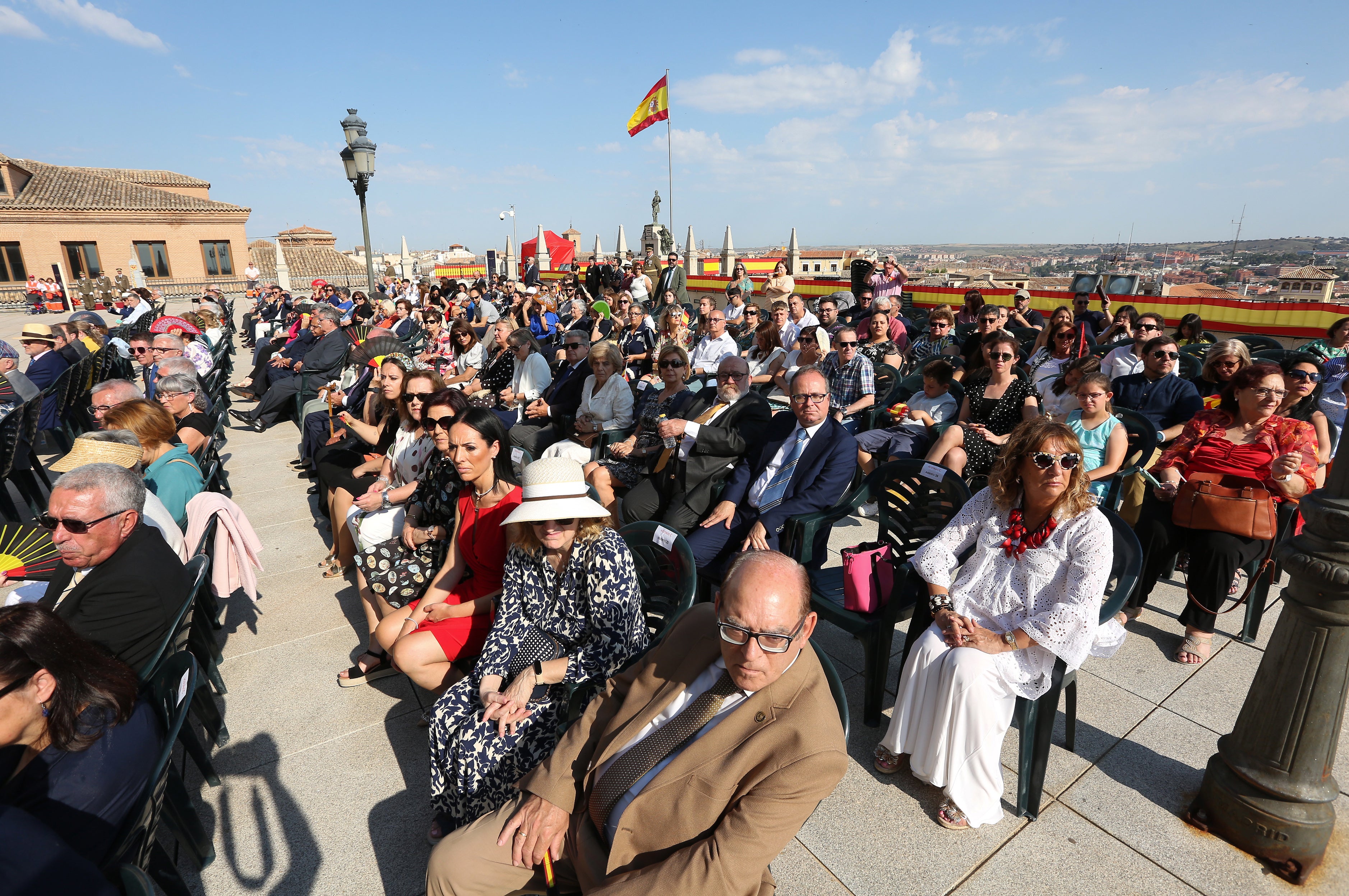 Solemne Jura de Bandera civil en el Alcázar de Toledo