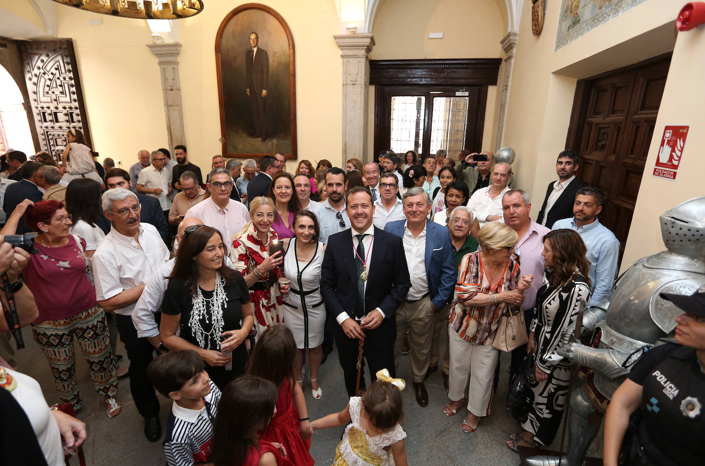 La toma de posesión de Carlos Velázquez como alcalde de Toledo, en imágenes