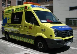 Un fallecido y siete heridos en el vuelco de una furgoneta en la provincia de Valladolid