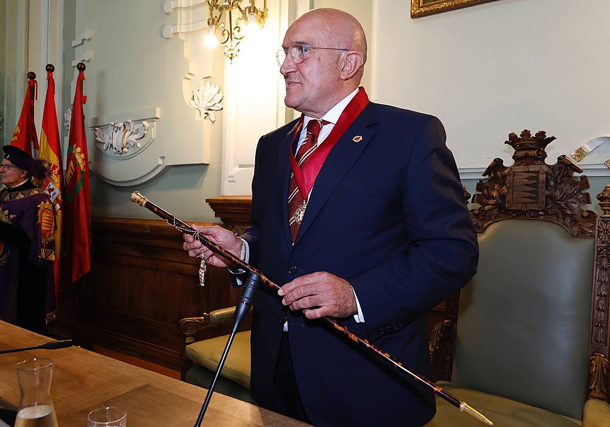 Jesús Julio Carnero, nuevo alcalde de Valladolid