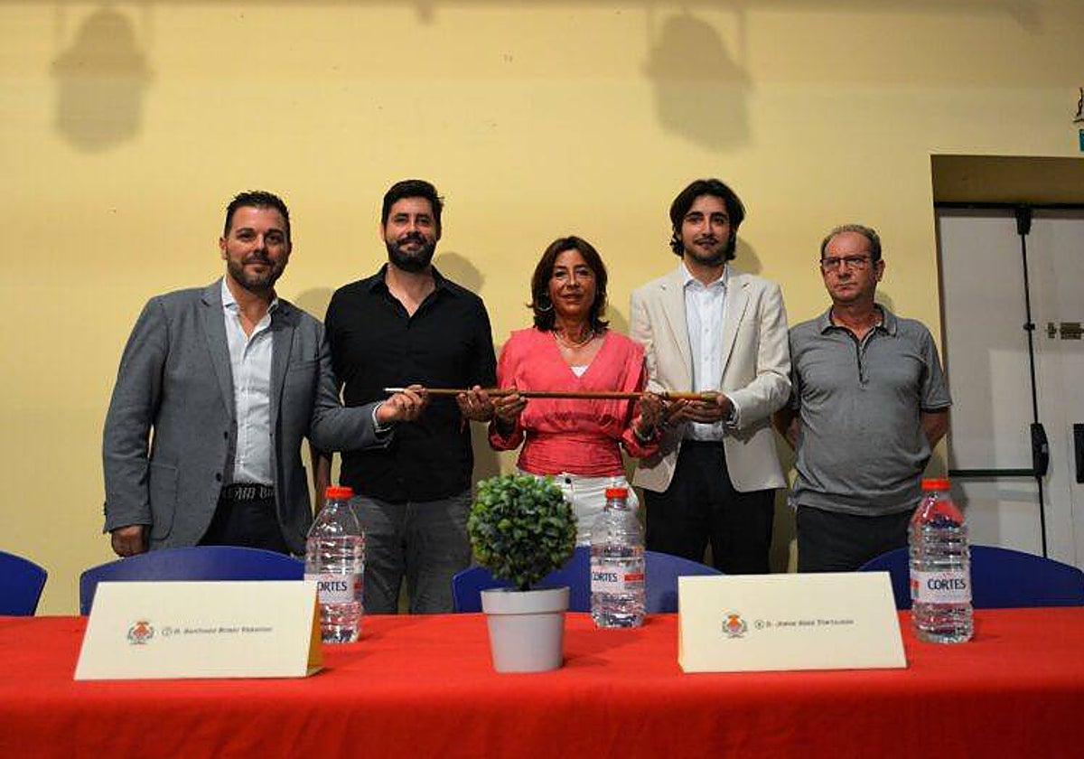 Imagen del nuevo equipo de gobierno en el Ayuntamiento de Loriguilla (Valencia)